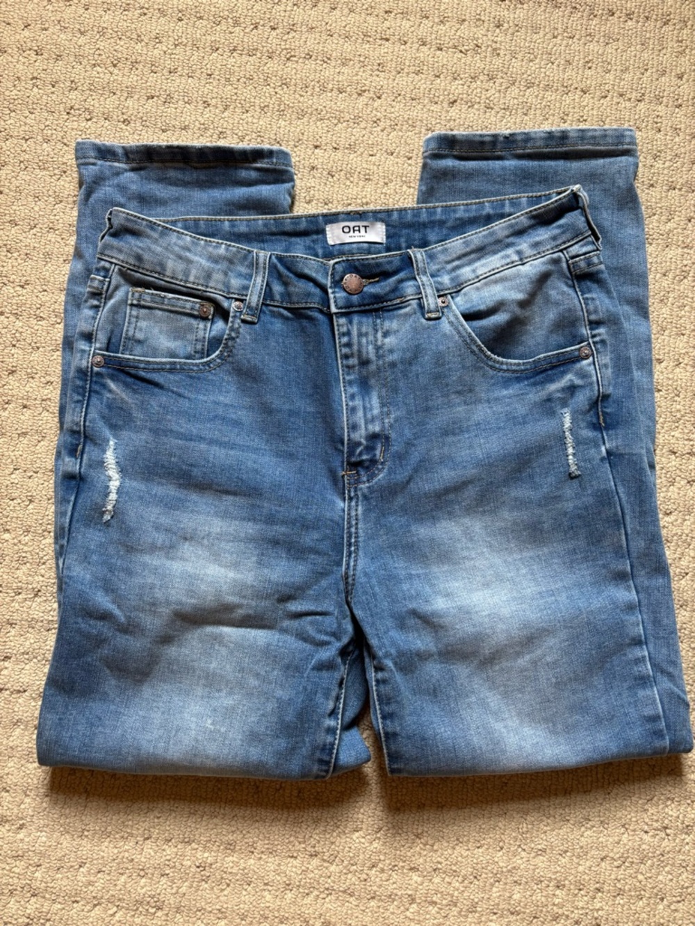Oat Ankle Straight Jean - Picture 2 of 5